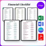 Checklist finance personal money ultimate financial planning sample young adult check our retirement debt youngadultmoney finances email form saving plan