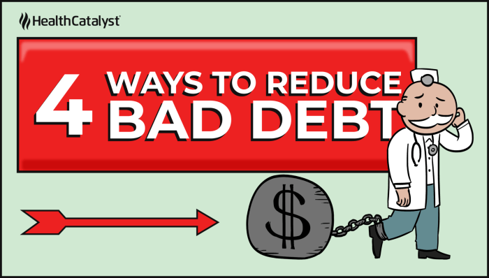 Debt reduce exposure tactics